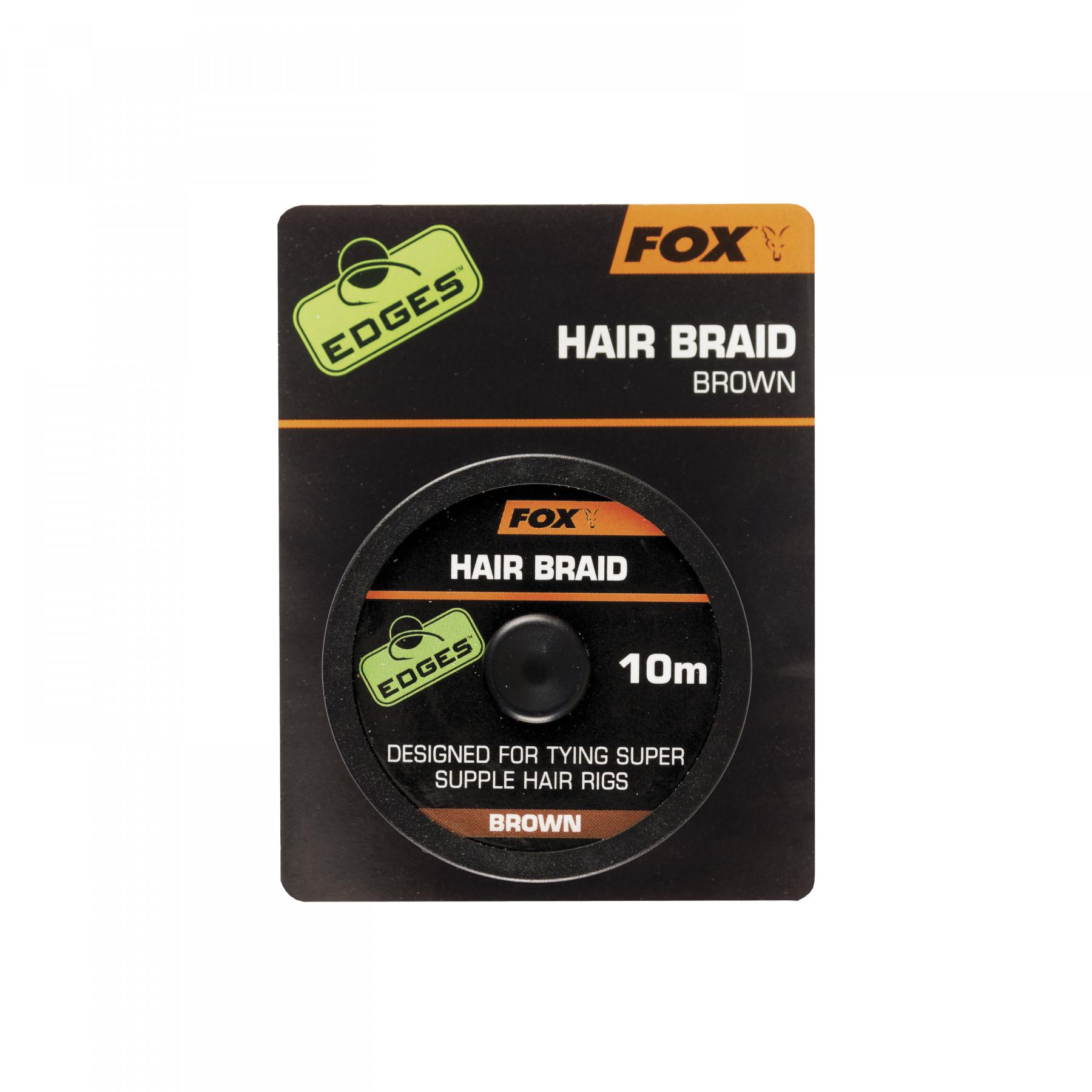 Trança de cabelo trançado Fox 10m Edges