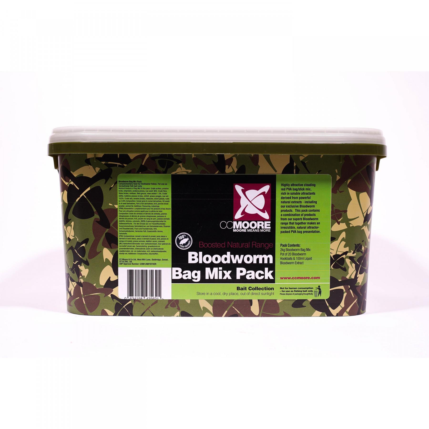Fervejos CCMoore Bloodworm Bag Mix Pack Bucket
