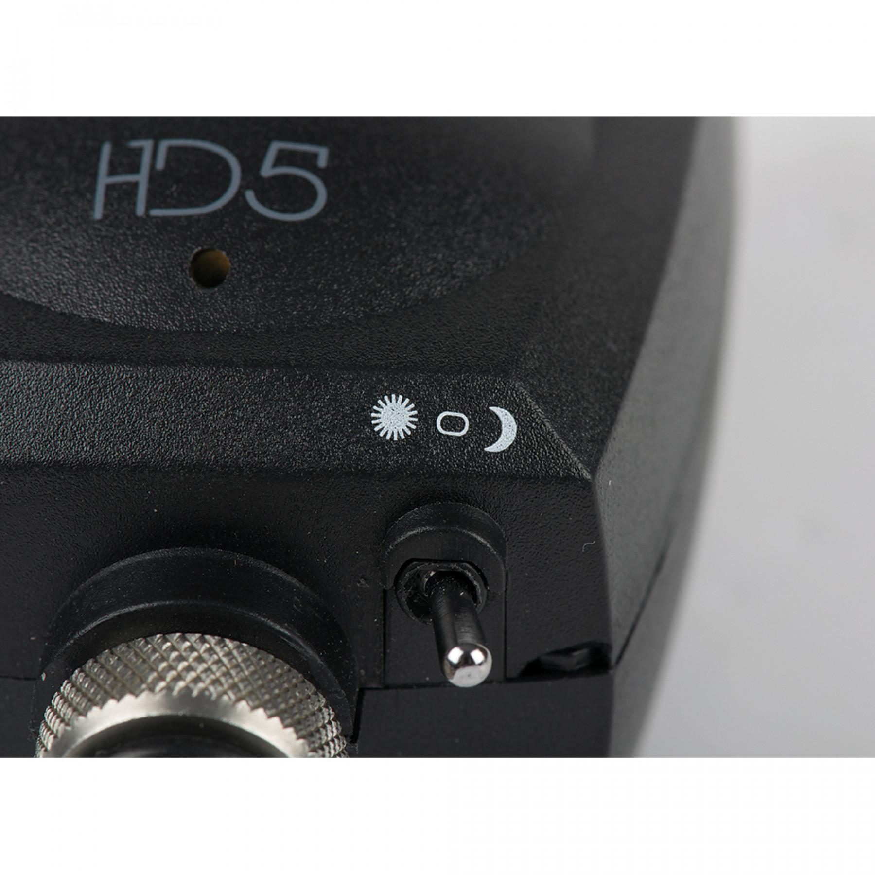 Conjunto de 4 detectores Carp Spirit HD5 + HDR5