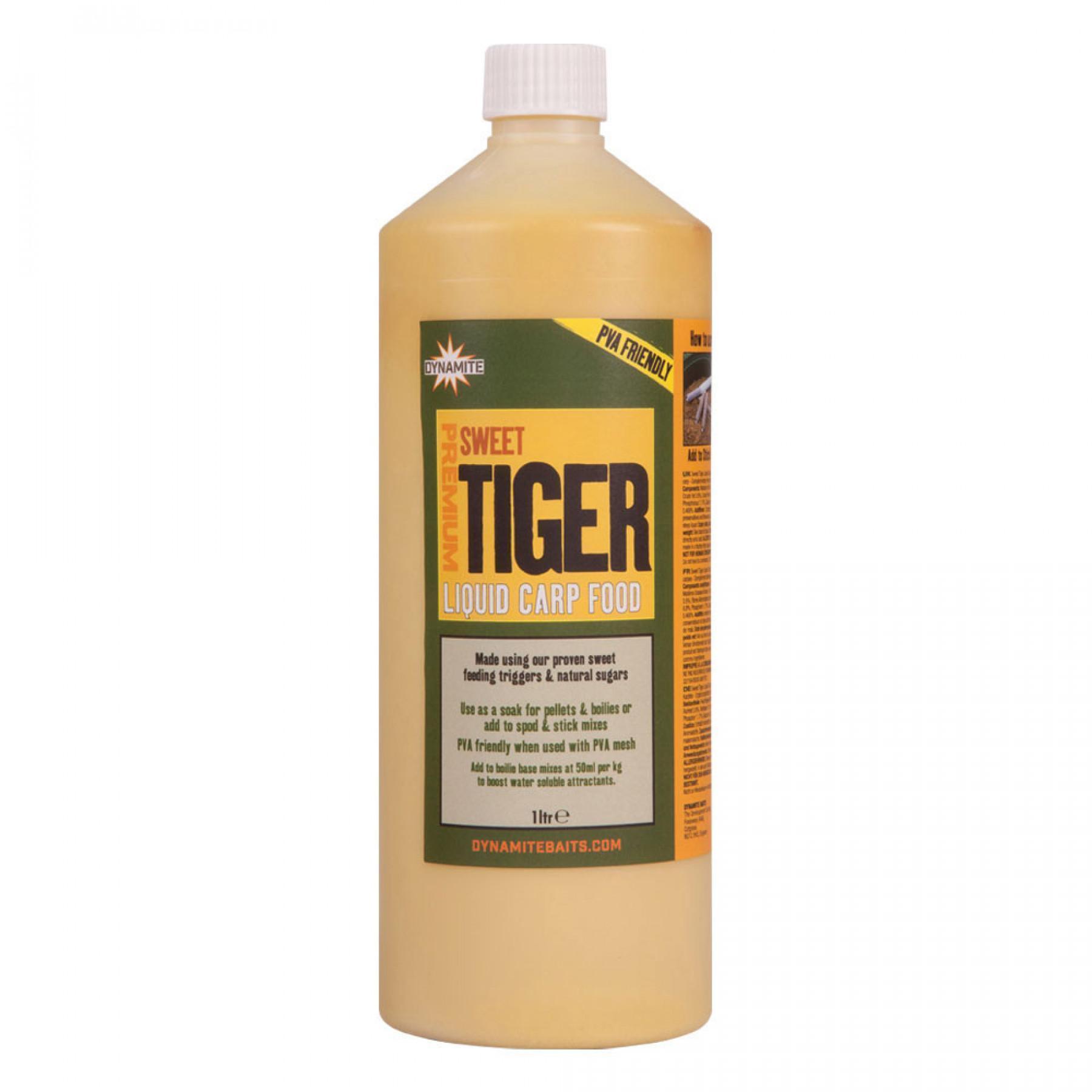 Propulsor de carpas dynamite baits sweet tiger liquid carp food 1 litre