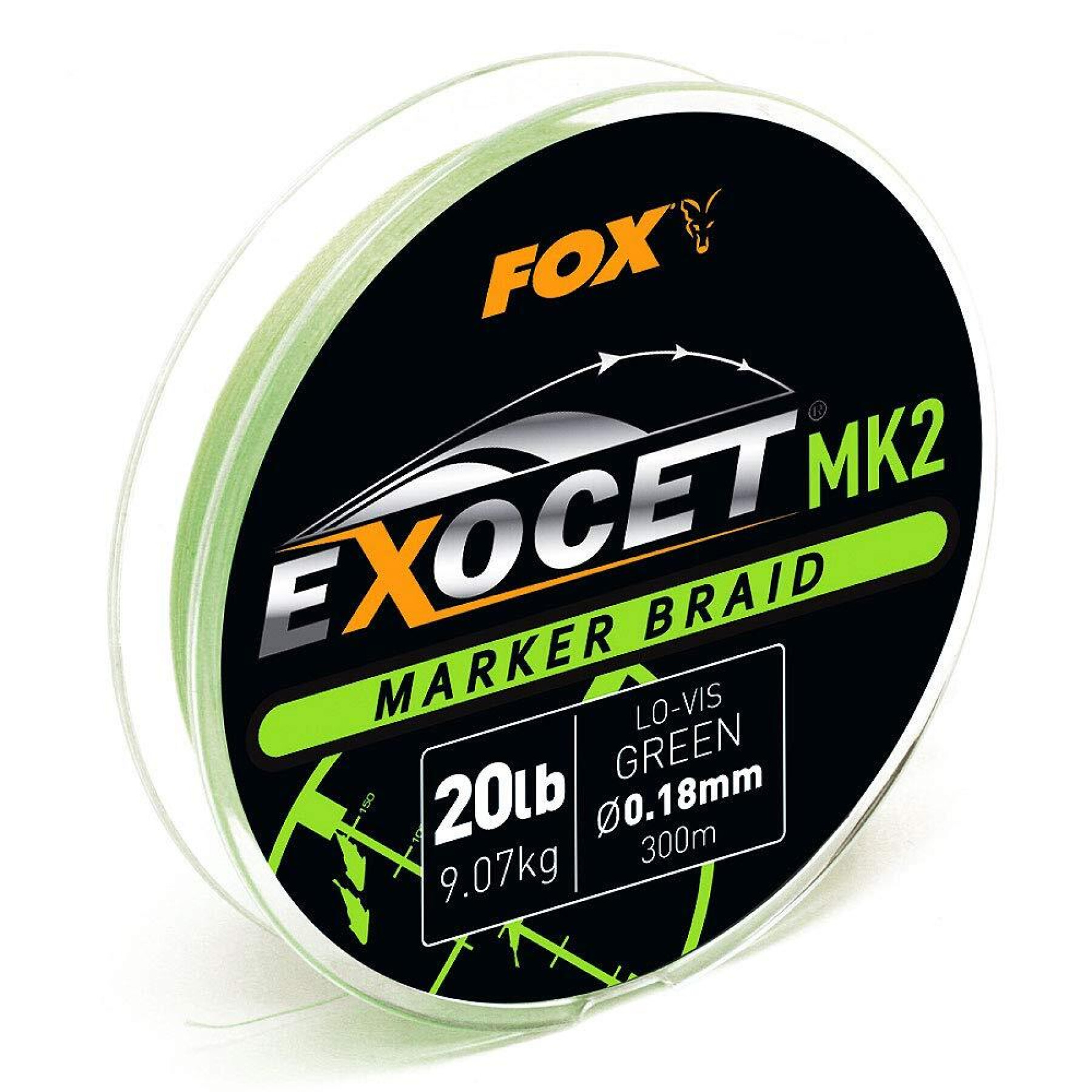 Fio trançado Fox Exocet MK2 Spod & Marker Braid 0.18mm/20lb x300m