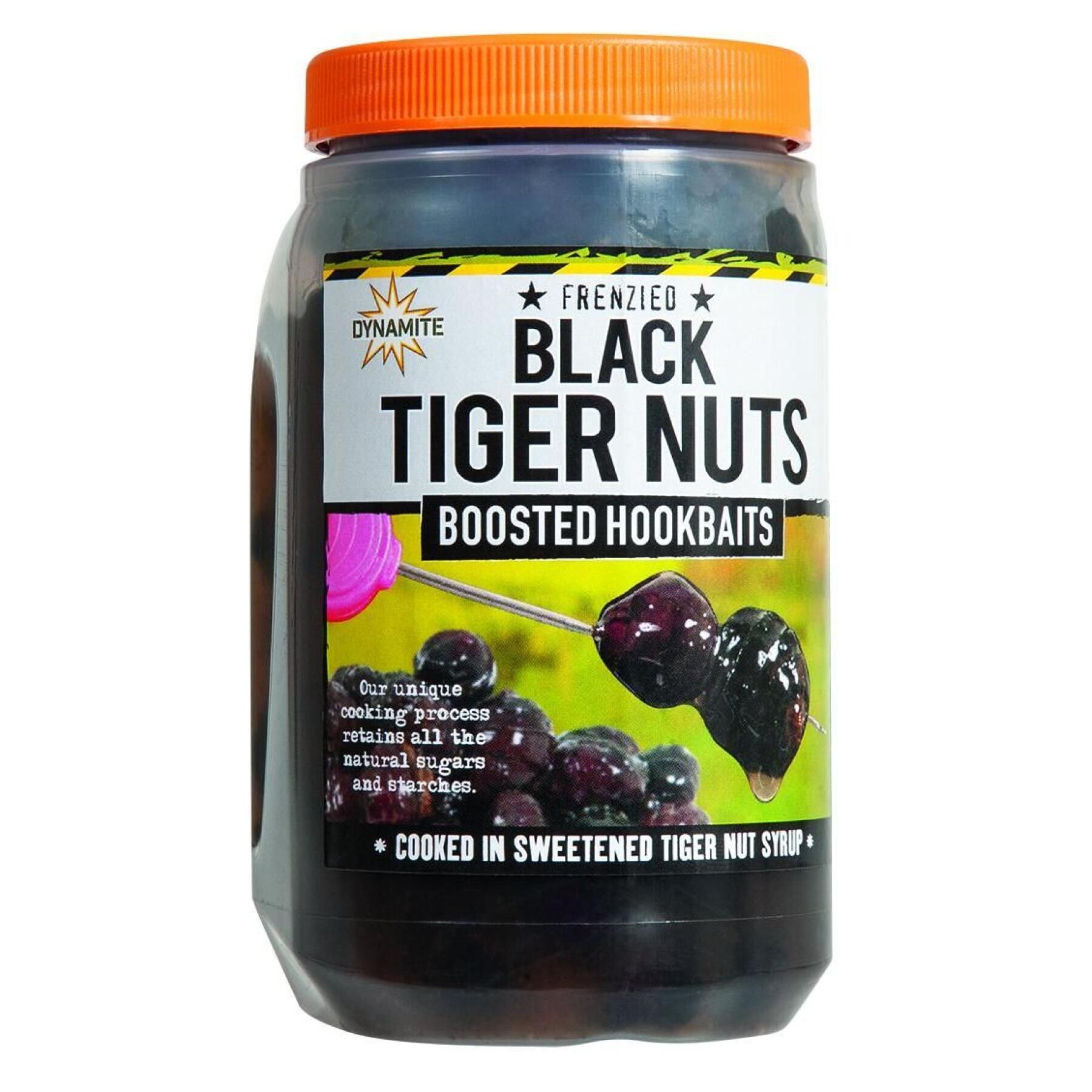 Sementes Dynamite Baits Boosted Hookbaits Tiger Nuts Black – 500ml