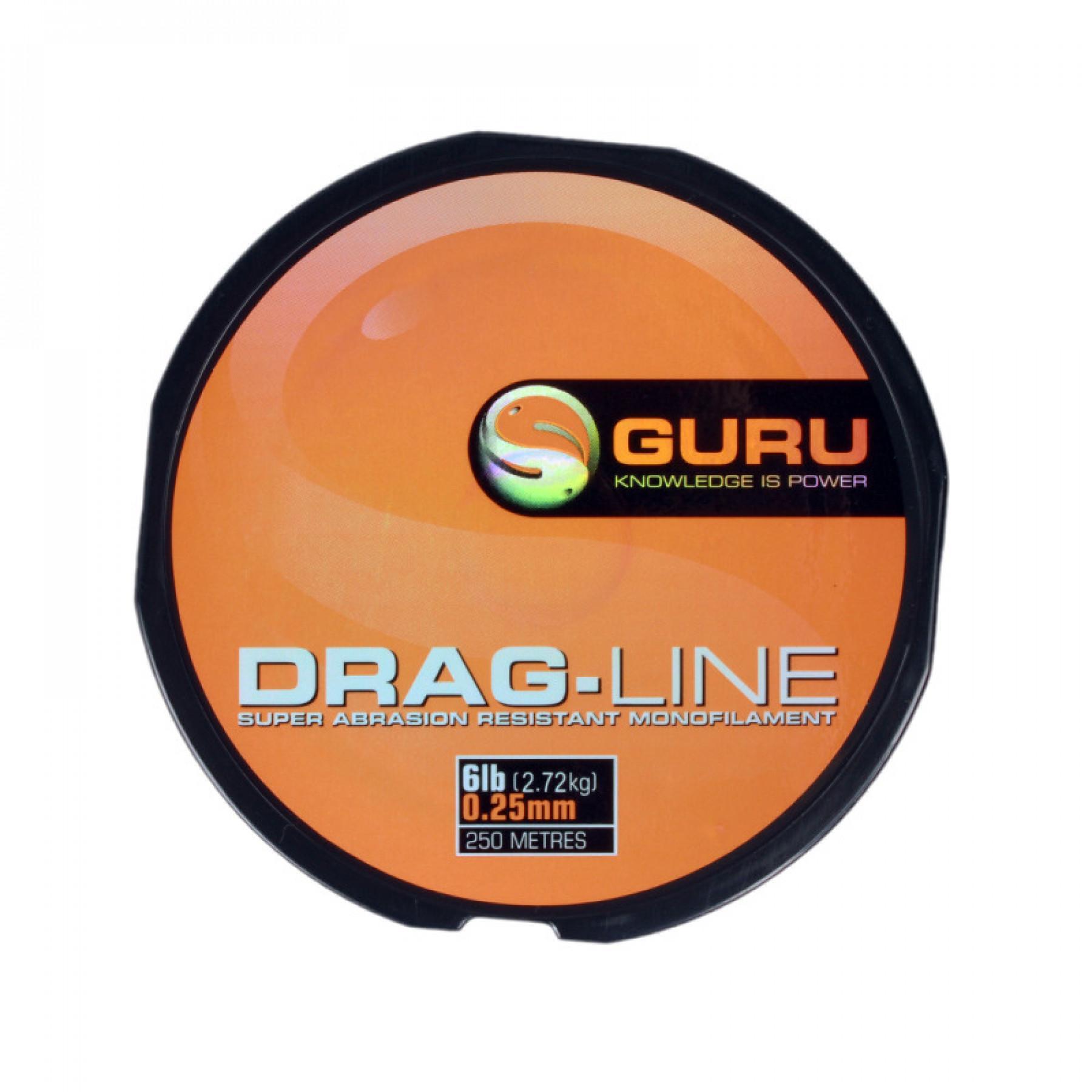 Linha de nylon para bobinas Guru Drag Line (0,25mm – 250m)