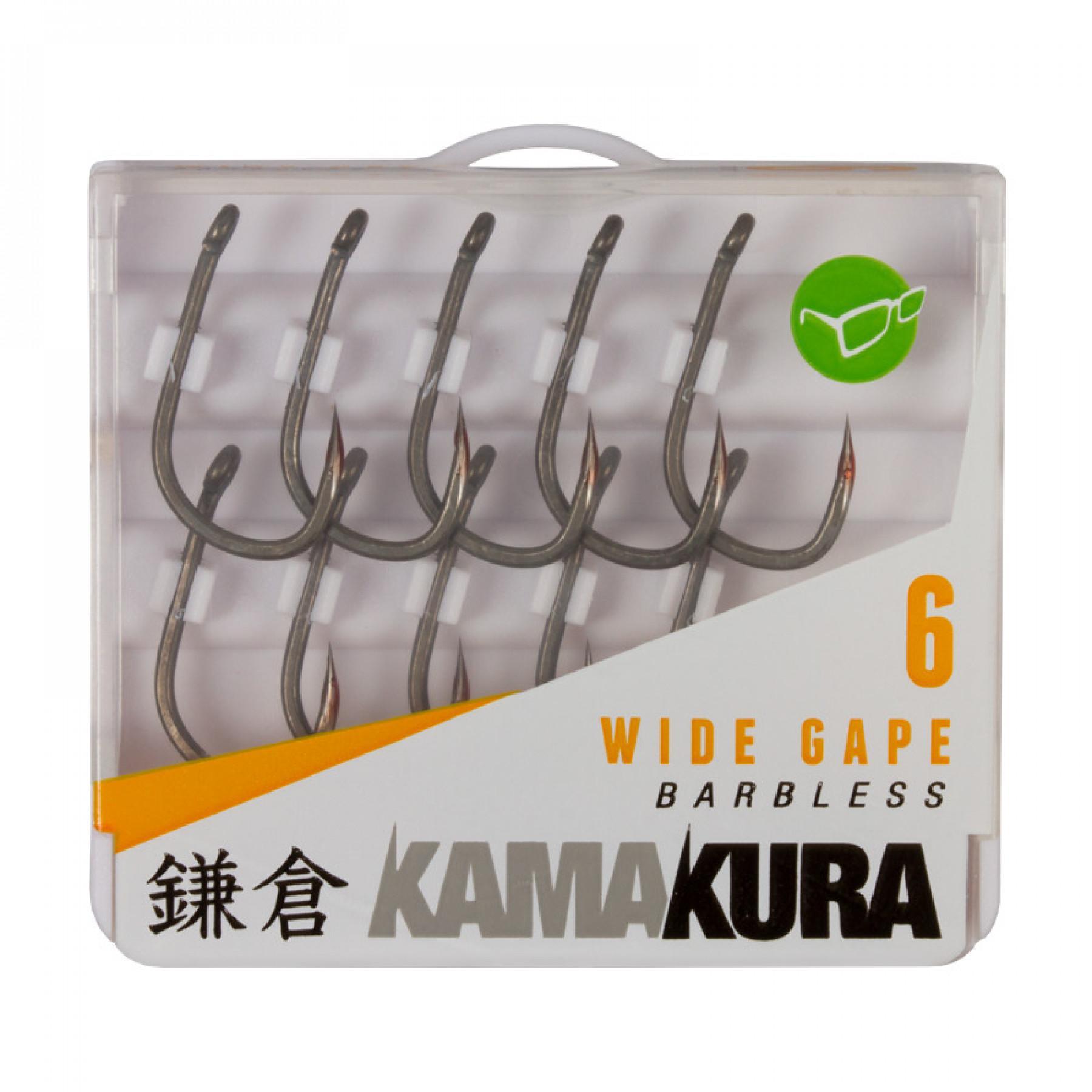 Gancho korda Kamakura Wide Gape Barbless S6