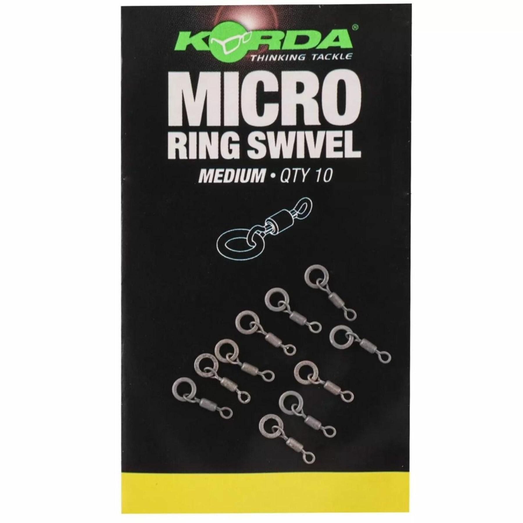 Giro da carpa Korda Micro Rig Ring Swivel Large