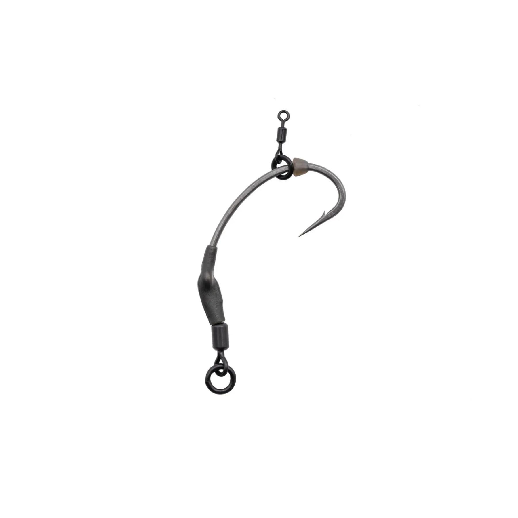 Conjunto de 6 ganchos Korda Spinner Hook Sections Spinner Barbless