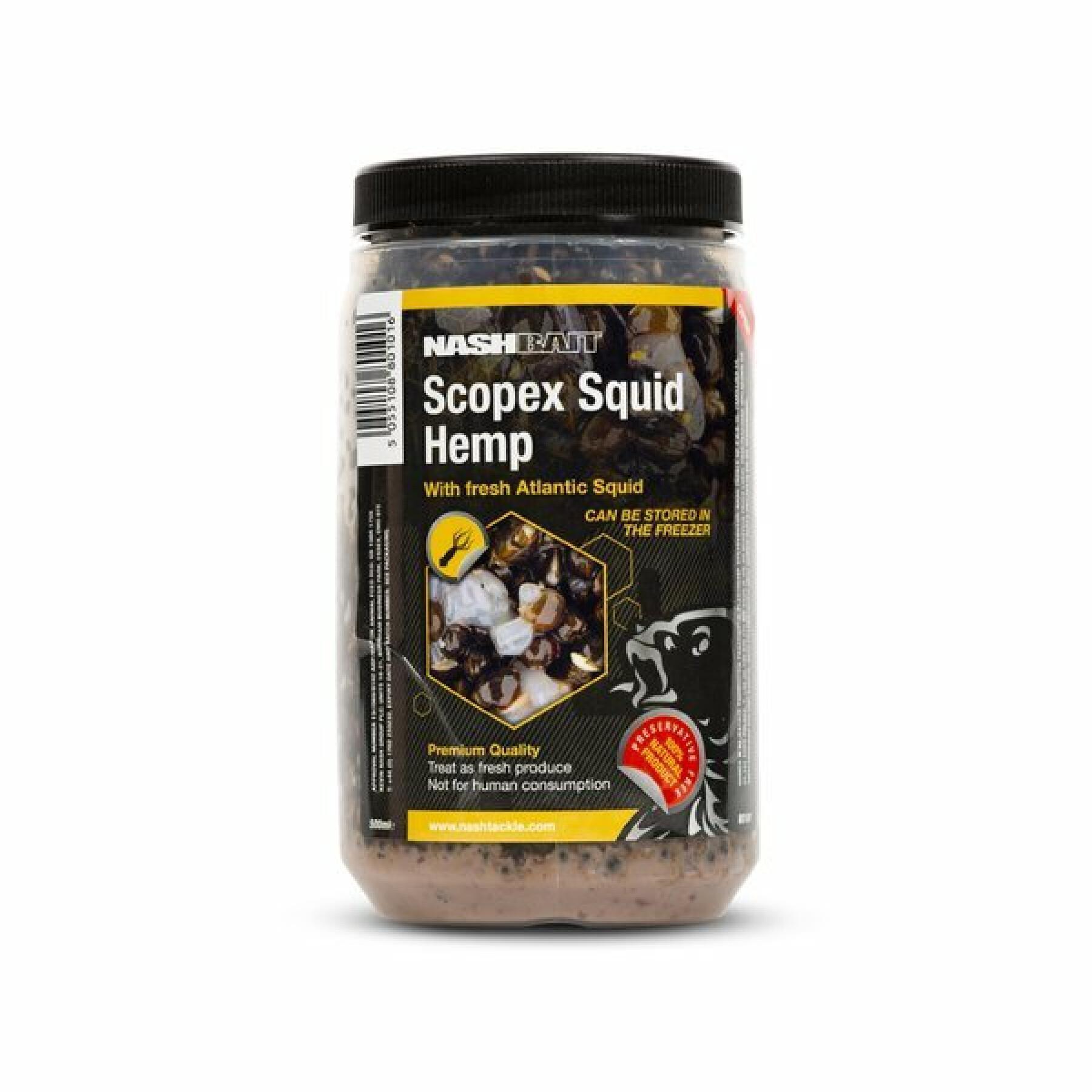 Sementes Nash Scopex Squid Hemp 2,5 L