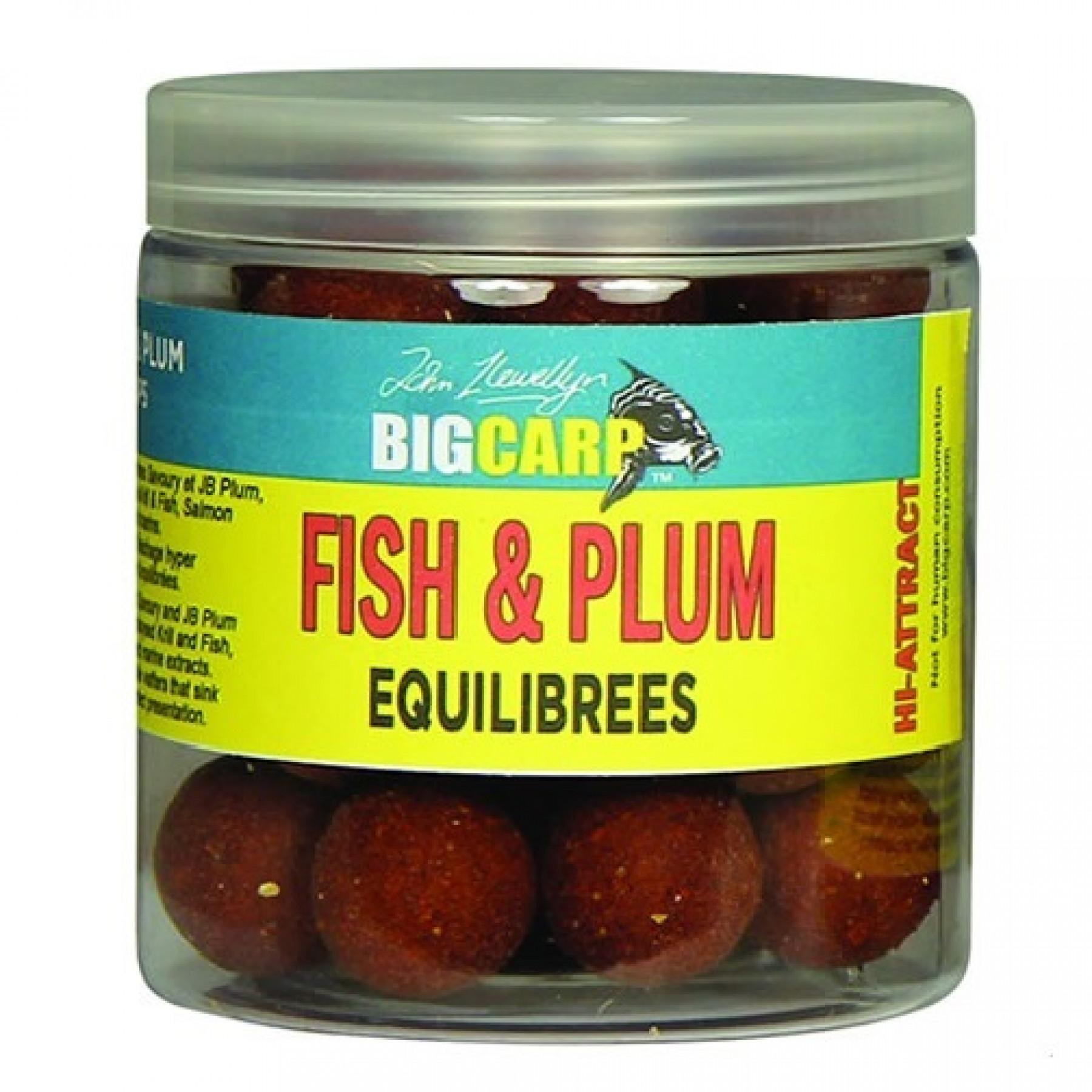 Fervejos Big Carp Top Baits Equilibrées Fish & Plum (15 mm)