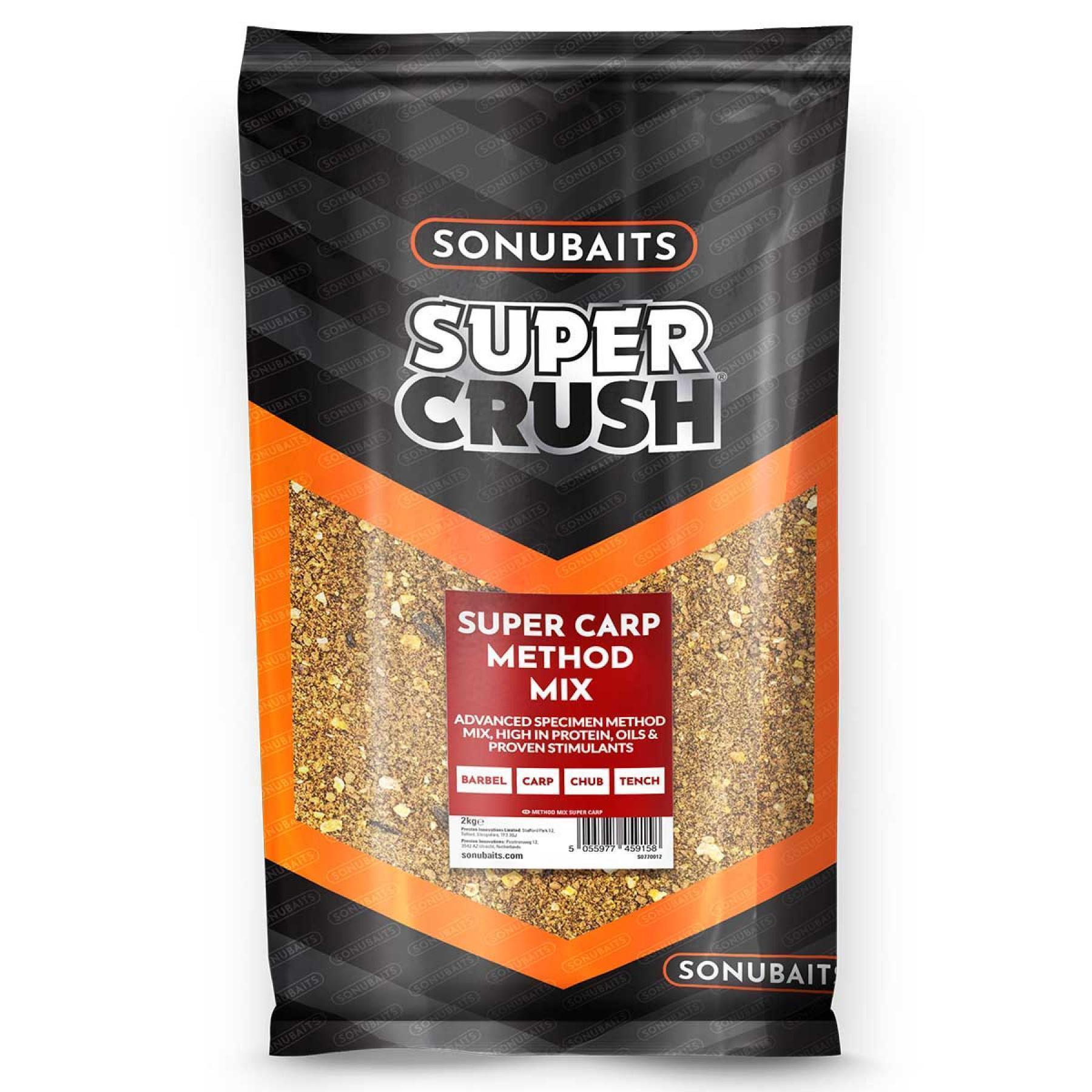 Mistura de nutrientes Sonubaits Super Carp Method 2kg
