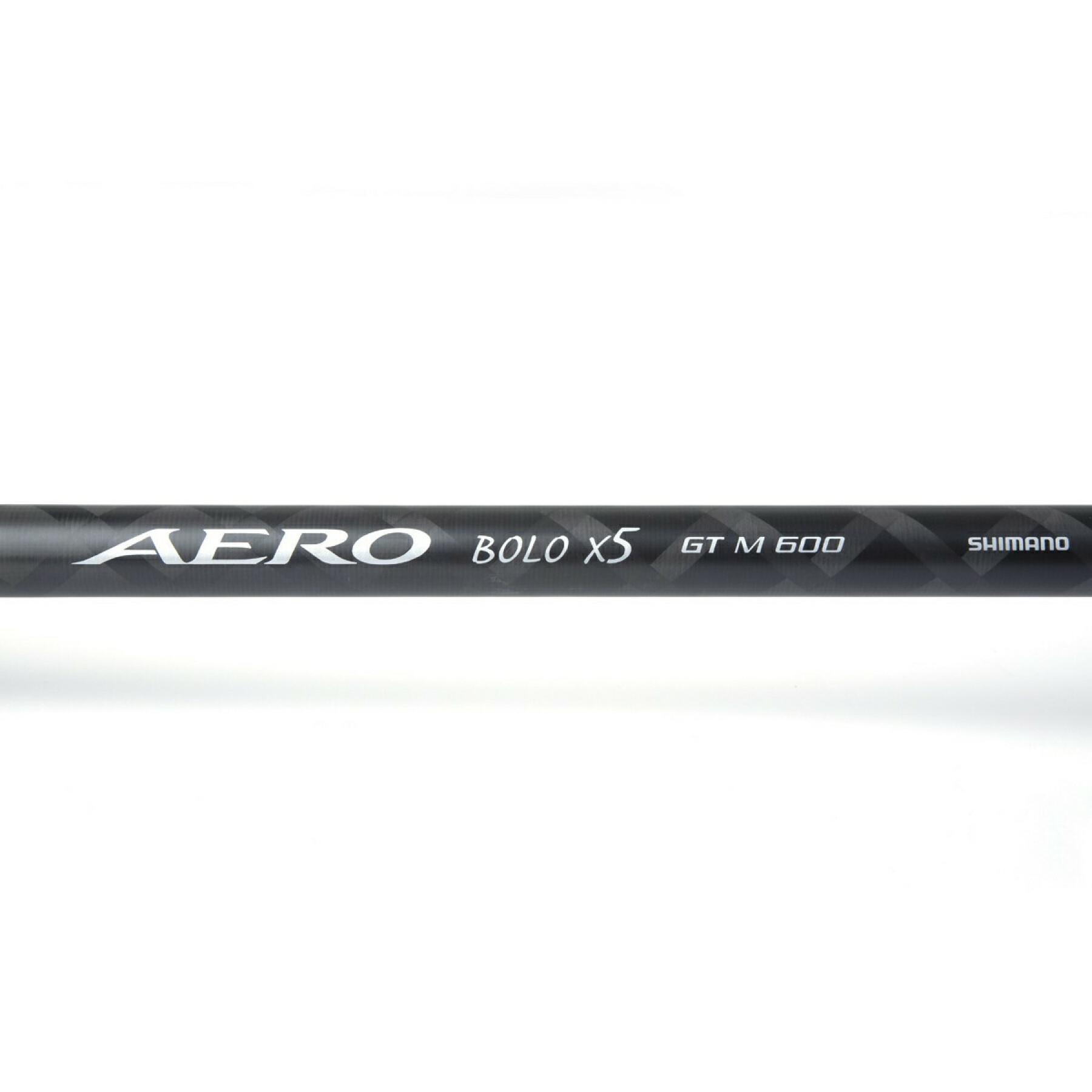 Pólo telescópico Shimano Rod Aero X5 Bolo GT 18g