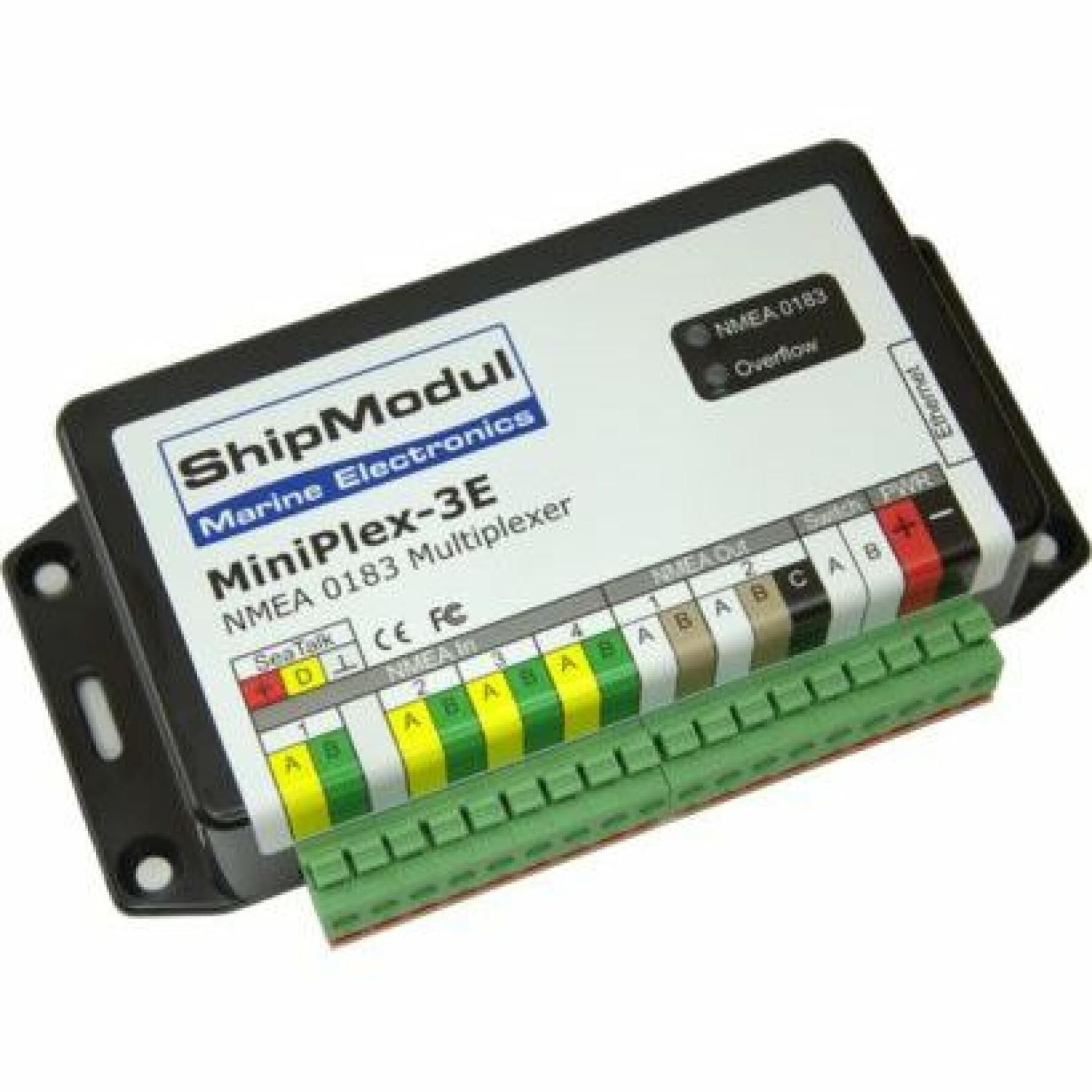 Multiplexer versão Ethernet ShipModul Miniplex-3E