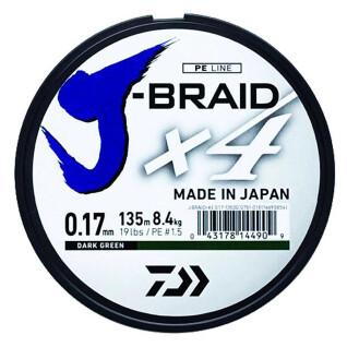 Trança Daiwa J-Braid 4B 21/100V 135m