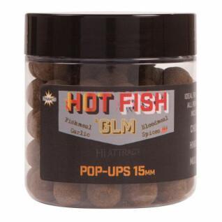Fervura flutuante pop-up Dynamite Baits Hot fish & glm