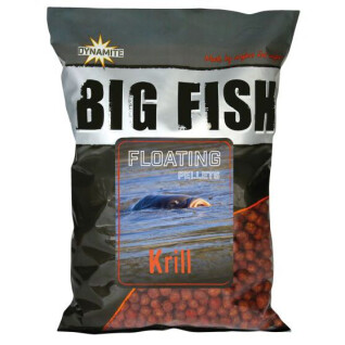 Pellets flutuantes Dynamite Baits big fish Natural Fishmeal