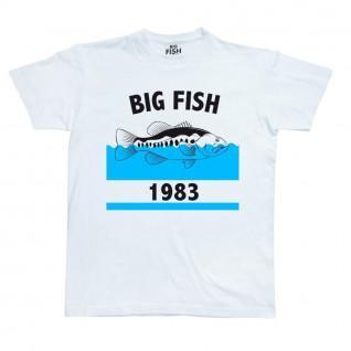 T-shirt Big Fish Bass azul