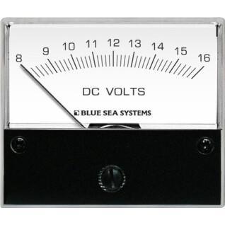 Voltímetro analógico Blue Sea 4" 18-32Vcc