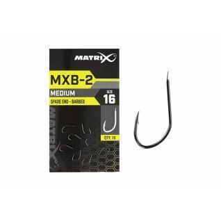 Anzóis Matrix MXB-2 Barbed Spade End x10