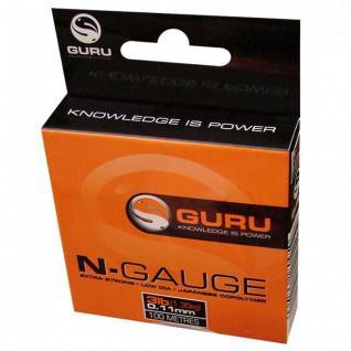 Linha de nylon para líderes Guru N-Gauge (0,11mm – 100m)