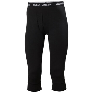 Leggings de 3/4 de comprimento Helly Hansen lifa merino midweight