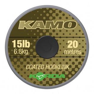 Trança korda Kamo coated Hooklink 15lb (6.8kg), 20m
