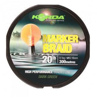 Trança de som de carpa Korda Marker Braid (9.1kg)