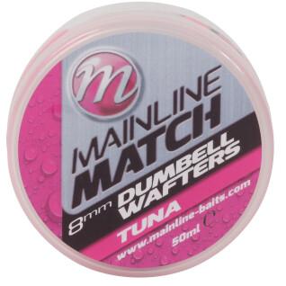 Fervejos Mainline Match Dumbell Wafters 6mm Tuna