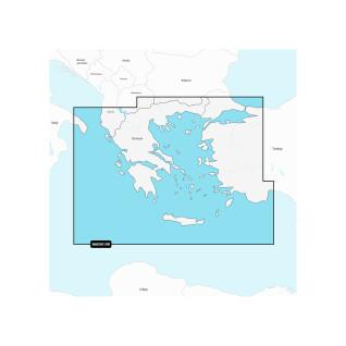 Mapa de navegação + sd regular - Mar Egeu - Mar de Mármara Navionics