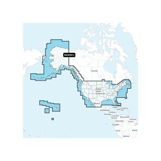 Mapa de navegação+ sd grande - eua & canadá Navionics
