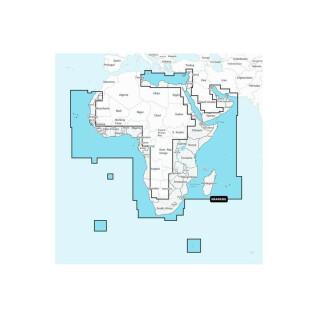 Mapa de navegação + grande sd - áfrica - médio oriente platina Navionics