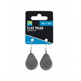 Líderes Preston Flat Pear Lead 15g 2x5