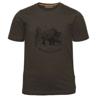 T-shirt de criança Pinewood Wild Boar