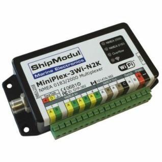 Multiplexer version wifi, usb, nmea-n2k ShipModul Miniplex-3Wi-N2K