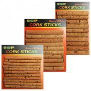 Cilindros de madeira ESP Cork Stick 4mm
