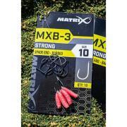Anzóis Matrix MXB-3 Barbed Spade End x10