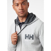Sweatshirt com capuz e fecho de correr Helly Hansen Logo