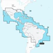 Mapa de navegação + grande sd - méxico - caraíbas - brasil Navionics